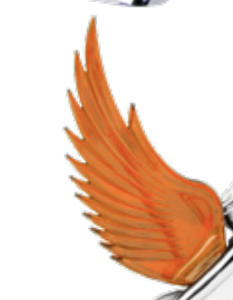 Amber Replacement Wings for WindRider Hood Ornament