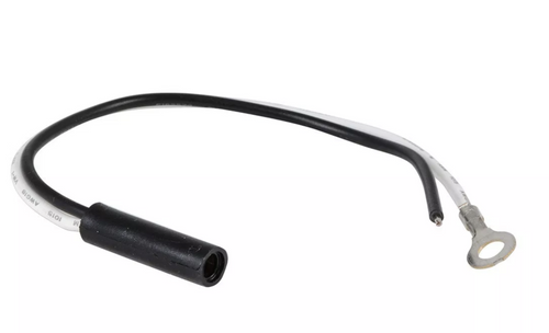 Single Female Plug with 2 Wires for 0.180 Male Bullet