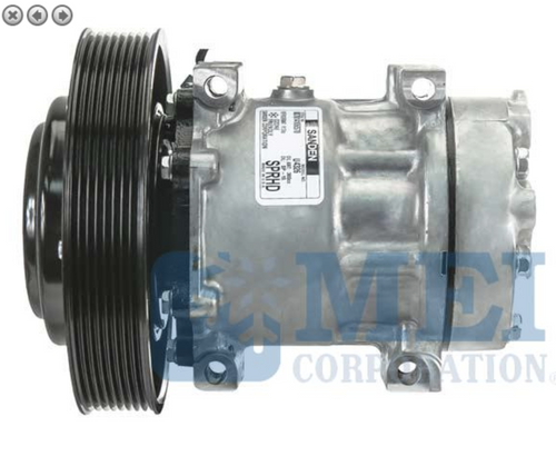 Sanden Compressor - Genuine OEM Grade FIts Mack and Volvo 12.8L L6 MP8