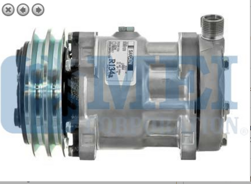 Sanden Compressor - Genuine OEM Grade 2 Groove 4639/4644/8104
