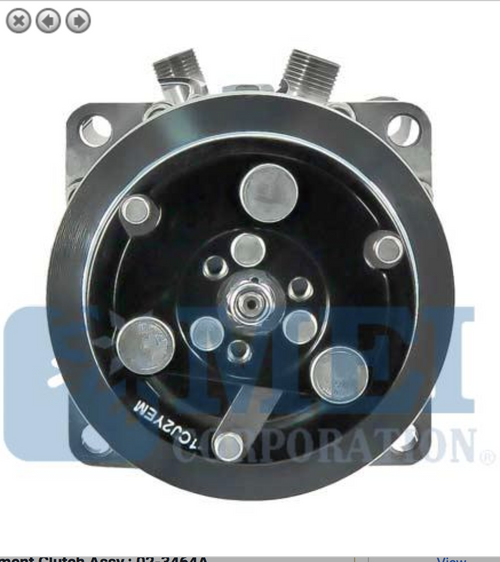 Sanden Compressor - Genuine OEM Grade 2 Groove 4639/4644/8104