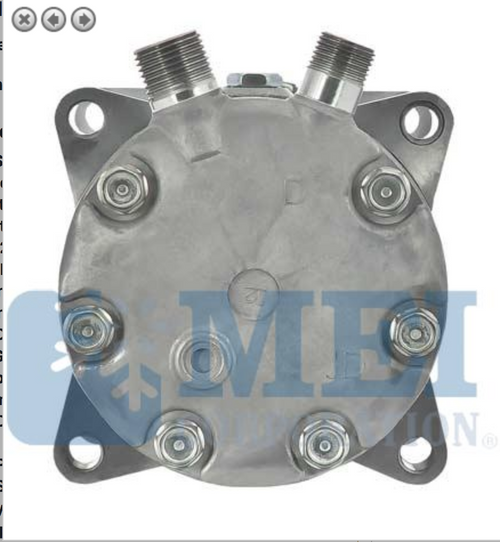 Sanden Compressor - Genuine OEM Grade 2 Groove 4639/4644/8104