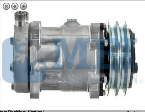 Sanden Compressor - Genuine OEM Grade 2 Groove 4639/4644/8104