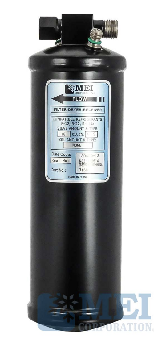 A/C Drier Receiver fits Freightliner Length: 10''