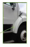 Fender Extension fits Freightliner M2 106 Cowl Hood 2003+ Driver SIde