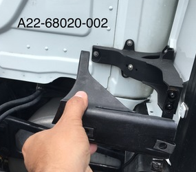 BRACKET-AERO SPOILER,OUTBD,RR,LH FREIGHTLINR CASCADIA EVOLUTION 2018+