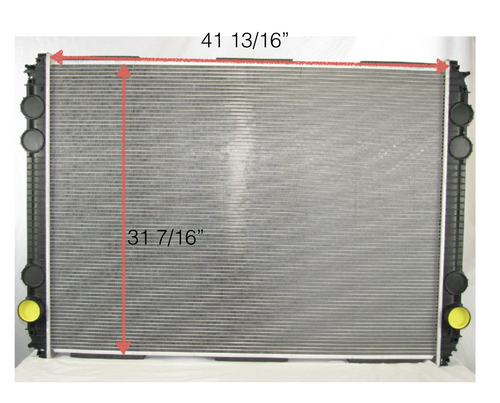 Radiator Plastic Tank Aluminum Core fits Freightliner Columbia Century M2  2001-2007