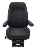 Seat Bostrom High PRO wide ride + serta Black titan cloth L&R Arms High Back