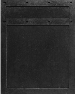 Mud Flap 24” X 30”, 1/2'', Antispray, Black (Each)