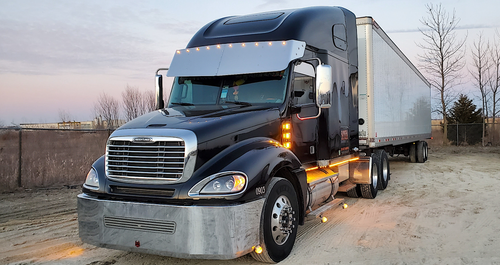 On truck - Bumper Freightliner Century 2005-2007 and Columbia 2003-2007