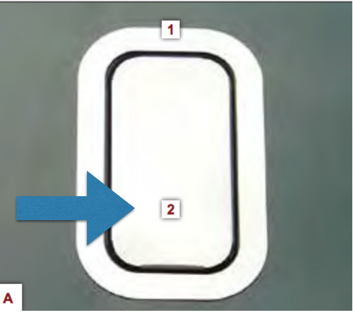 Vent Cover with Side Lip Fits Freightliner Century/Columbia “Each" - Trim Sold Separately