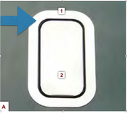 Sleeper Vent Trim Ring Fits Freightliner Century, Columbia Stainless Steel (Each)