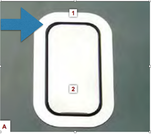 Sleeper Vent Trim Ring Fits Freightliner Century, Columbia Stainless Steel (Each)