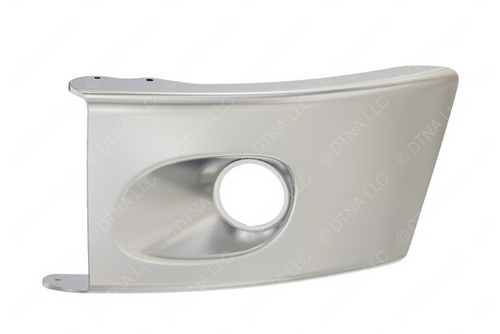 W/ Fog Light Hole Bumper End Cover Plastc fits Freightliner M2 LEFT SIDE