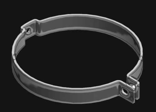 Lincoln Chrome 8” Grab Handle Mounting Clamp