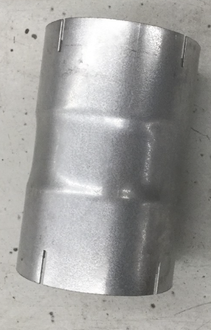 5” Diameter x 6” Length I.D-I.D Aluminized Coupler