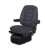 Seat Bostrom LoPro, Wide Rid, Mid-Back, Both Arms, Air Lumbar, Ultra-leather Black