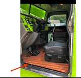 Stainless Steel Cab Floor/Door Trim fits Peterbilt - Pair