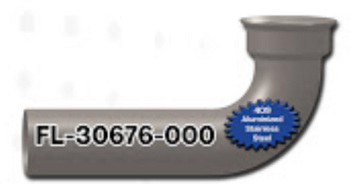 4" Elbow Fits Freightliner Cascadia