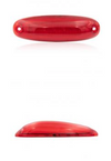 5 ¾” X 1 ¾” Oval Clearance Marker P2/P3/PC Red Lens