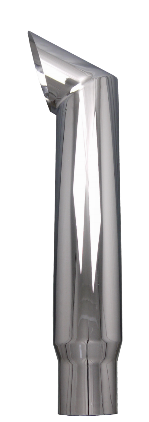 5" x 60” Brute Chrome Exhaust Tip OD Bottom
