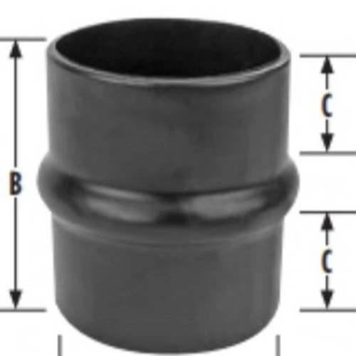 4" Air Intake Exhaust Hump Hose