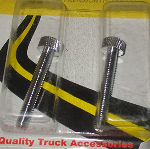 Purple Long Dash Screws with Crystal on Top fits Kenworth 2001-2005