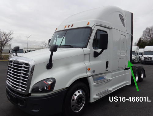 20" LOWER Sleeper Fairing  Fits Driver Side Freightliner Cascadia 2008-2025