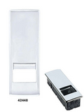 Chrome Door Switch Cover With Power Windows For 2018-2023 Freightliner Cascadia - Passenger