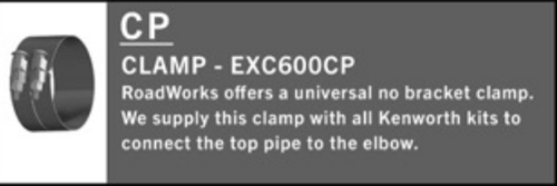 Wide Bracketless Clamp