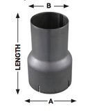 4" ID to 3.5" OD Exhaust Reducer Aluminized Pipe
