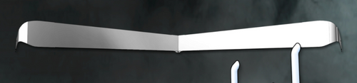10.5"- 6" Visor Fits Peterbilt Serie 300 Flat Top and Ultra Cab Bowtie Post Mount Large Radius