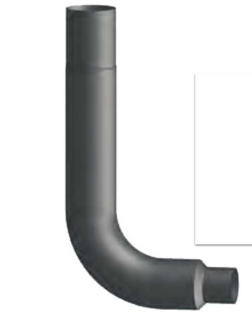 7” Seamless 90° Elbow Reduced 5” OD Top Leg 29”, lower Leg 20