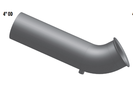 Turbo Exhaust Fits  Mack DM & R & RD