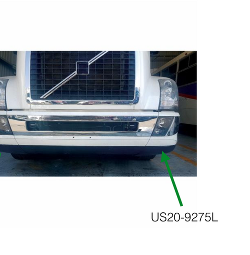 Air Flow Bumper Deflector Fits Volvo VNL 2015-2017 DRIVER