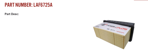 Luber-Finer Air Filter, KENWORTH T680 And Pete 579 W/ fits Cummins Isx & Paccar Mx T880, T680 (2015+)