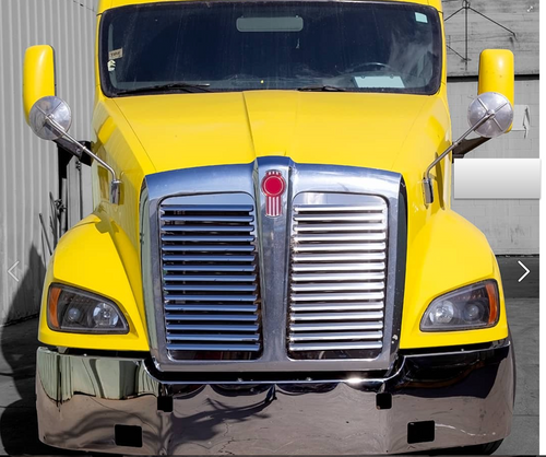 Grille Fits kenworth T700 Hood Grill w/15 Louvers S.Steel