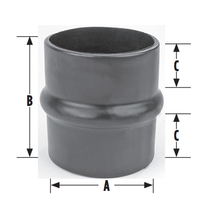 5.5” Hump Hose Air Intake Rubber