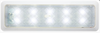 10-LED interior dome light, surface mount, 12-24V