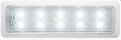 10-LED interior dome light, surface mount, 12-24V