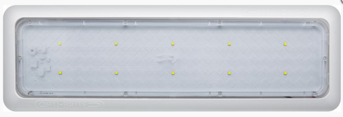10-LED interior dome light, surface mount, 12-24V