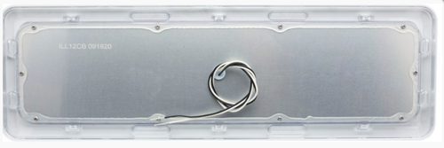 10-LED interior dome light, surface mount, 12-24V
