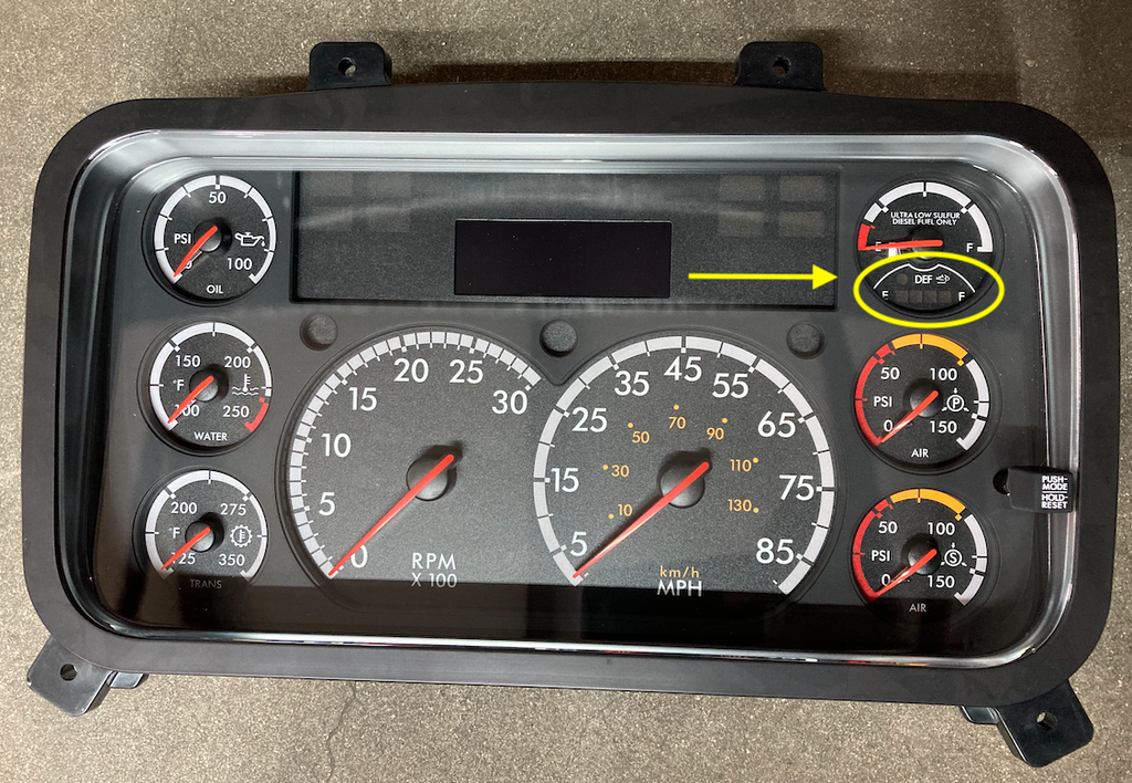 人気商品ランキング Gauge “6 M2 Freightliner fits cluster Gauge “ DEF Gauge with テープ・マスキングテープ