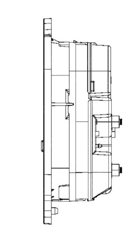 Gauge cluster fits Freightliner M2 “6 Gauge “ with Gauge DEF