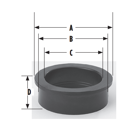 5” x 4.5 Air Intake Rubber Reducer Insert