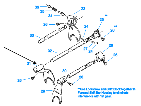 Shift Fork Fuller,Rplc Ef06410