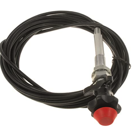 PTO cable Vernier Adjustable Control Cable Assembly - 10'