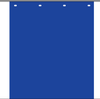 Dark Blue Plastic Plain Mudflap 24" x 30" - Each