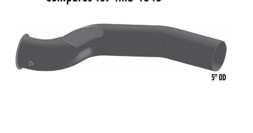 Turbo Pipe, Compare To 4Me-4845 fits Mack Ch