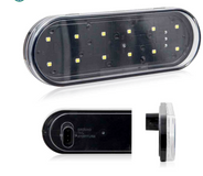 6” Oval LED Work Light 550 Lumens DryFit Maxxima